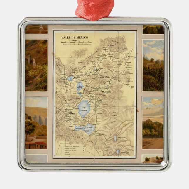 Mexico dal julgransprydnad metall (Framsidan)