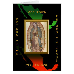 MEXICO DYSER HÄLSNINGSKORT