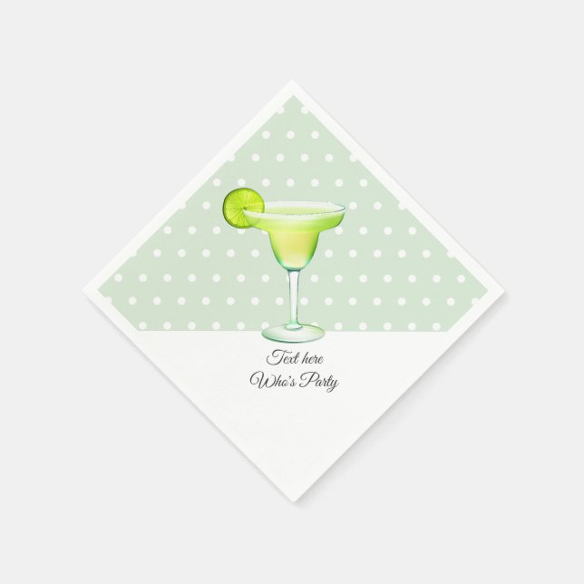 mexico, fiesta, margarita, mexikan pappersservett (Hörn)