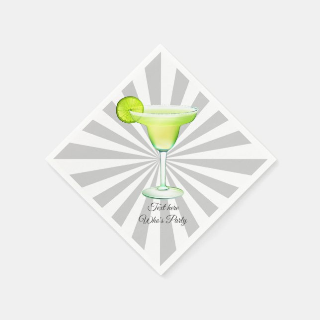 mexico, fiesta, margarita, mexikan pappersservett (Hörn)