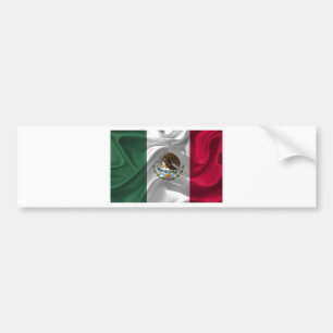 Mexico-Flagga Bildekal