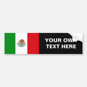 Mexico flagga bildekal