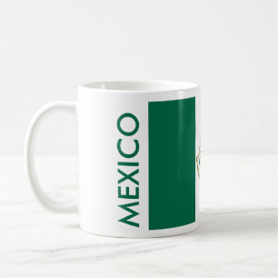MEXICO FLAGGA KAFFEMUGG