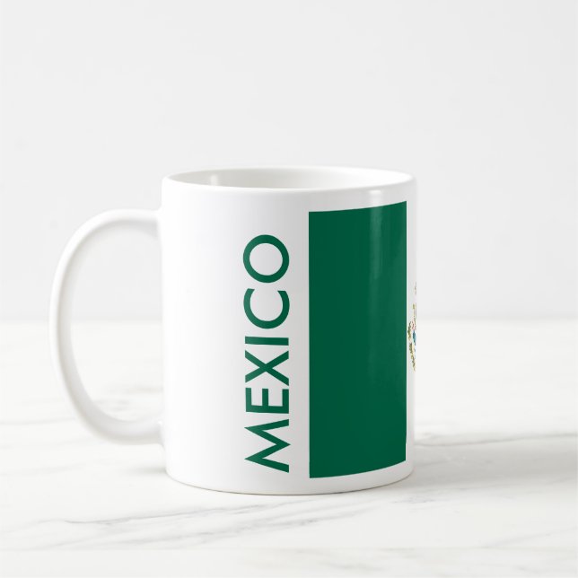 MEXICO FLAGGA KAFFEMUGG (Vänster)