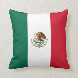 Mexico flagga kudde