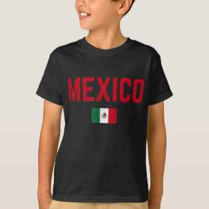 MEXICO Flagga Manar Women Kids MEXICO T Shirt