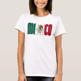 MEXICO-Flagga T-shirt