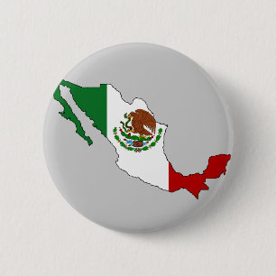 Mexico flaggakarta knapp