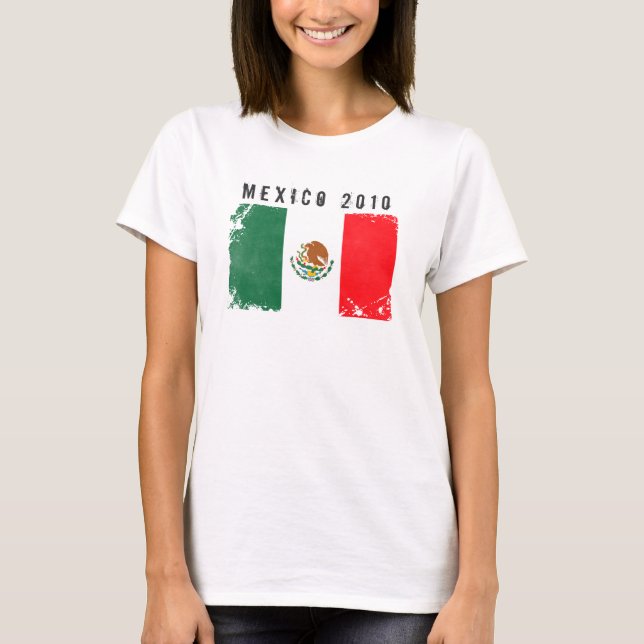 Mexico flaggaskjorta tröja (Framsida)