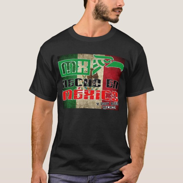 Mexico flaggatshirt tröja (Framsida)