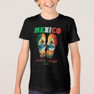 Mexico Flip Facation Tropical Getaway Design T Shirt