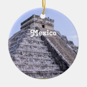 Mexico fördärvar julgransprydnad keramik