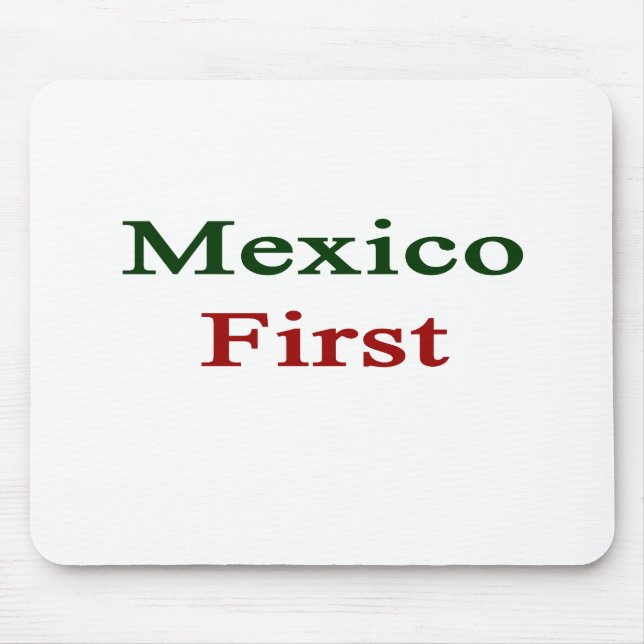 Mexico först musmatta (Framsidan)
