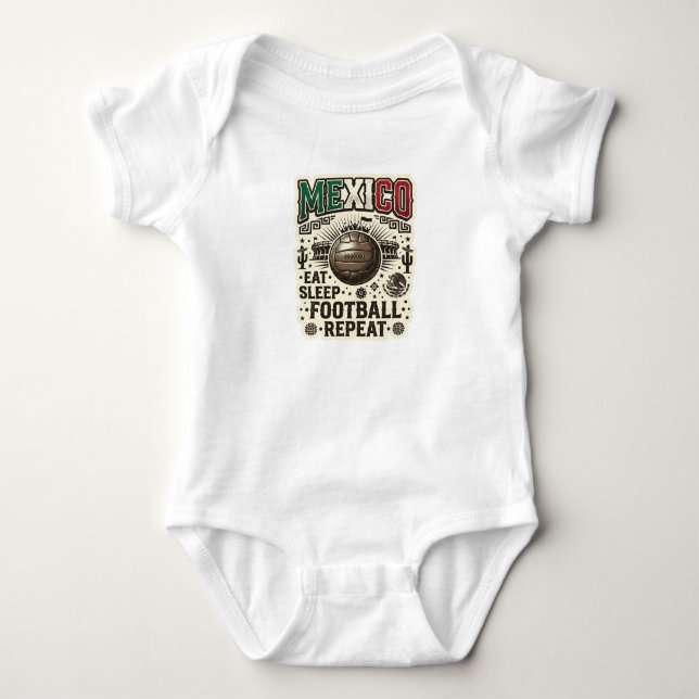 MEXICO Fotboll Anpassad 2026 T Shirt (Framsida)