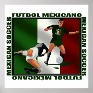 Mexico fotboll poster