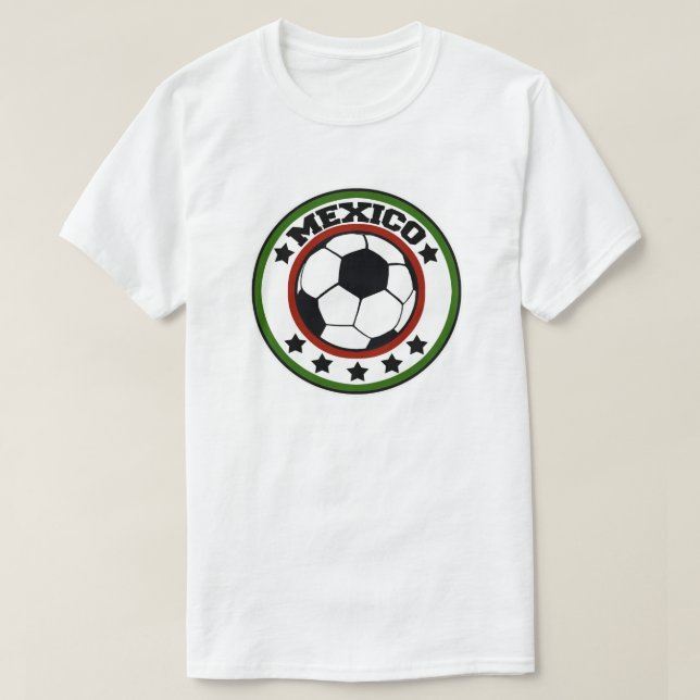 Mexico fotboll t shirt (Design framsida)