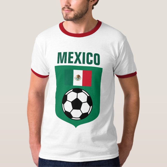 Mexico fotboll t-shirt (Framsida)
