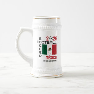 MEXICO-fotbollens Anpassningsbar 2026 VARJE ÅR Sejdel