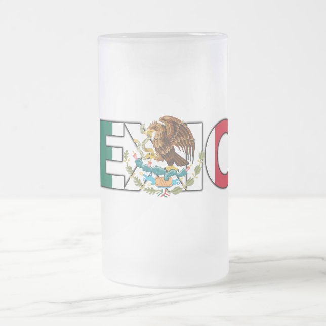 Mexico frostad Glass mugg (Center)