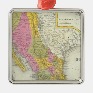 Mexico & Guatemala Julgransprydnad Metall