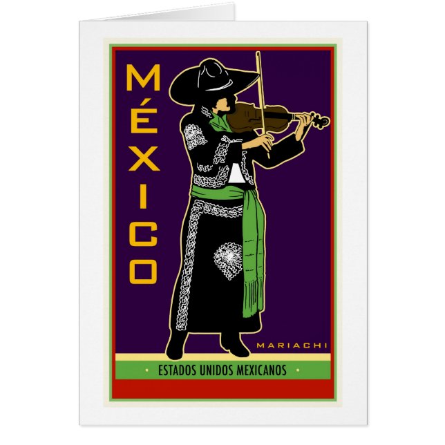 Mexico Hälsningskort (Framsidan)