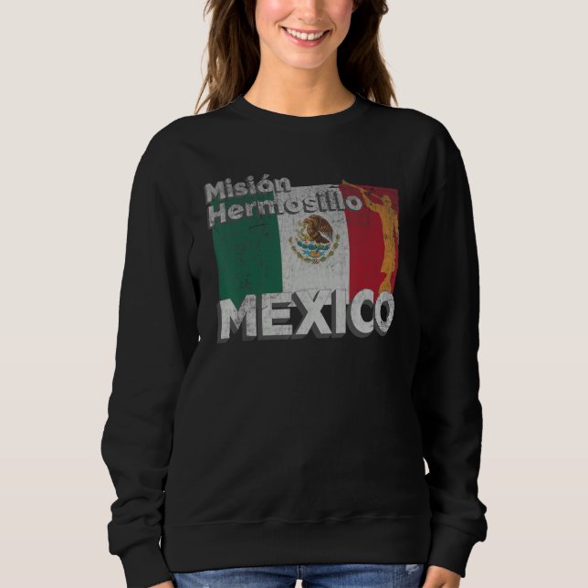 Mexico Hermosillo LDS Mission Missionary T Shirt (Framsida)