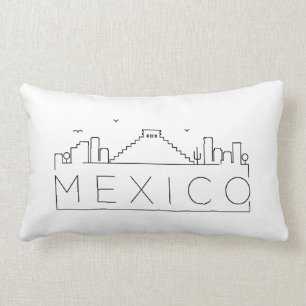 Mexico horisont lumbarkudde