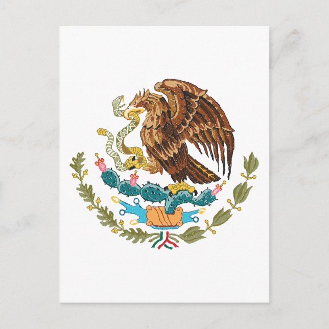 mexico jackar av arm vykort (Framsida)