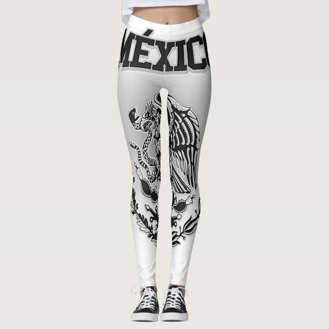 México Jackar om Arm Leggings (Framsida)