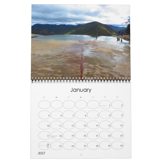 Mexico kalender (Jan 2027)
