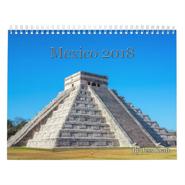 Mexico kalender 2018 (Omslag)