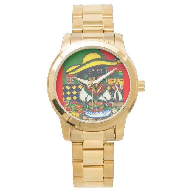 MEXICO KOCK DACHSHUND ARMBANDSUR (Framsida)