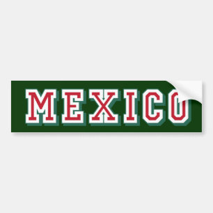 Mexico logotypbildekal för mexikaner bildekal