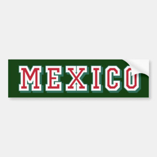 Mexico logotypbildekal för mexikaner bildekal