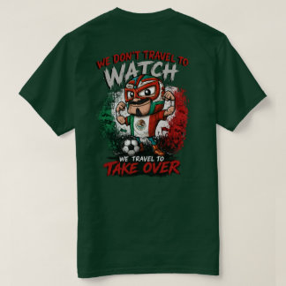 Mexico Luchador Fotboll Fan Överta Tröja