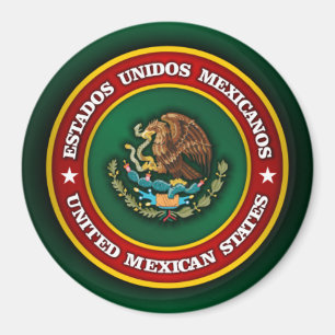 Mexico medaljong magnet