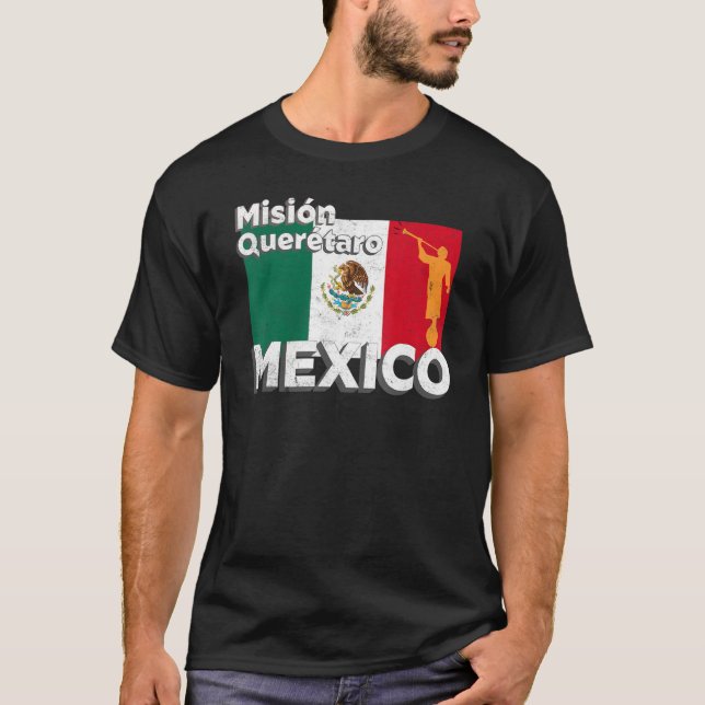 Mexico Merida LDS Mission Missionary T Shirt (Framsida)