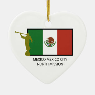 MEXICO MEXICO - CTR FÖR BESKICKNING LDS FÖR STAD JULGRANSPRYDNAD KERAMIK