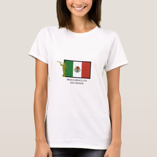 MEXICO MEXICO - CTR FÖR BESKICKNING LDS FÖR STAD TEE (Framsida)