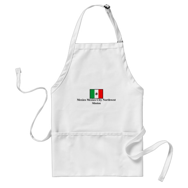Mexico Mexico - Northwest LDS beskickningförkläde Förkläde (Framsidan)