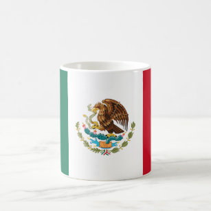 Mexico (mexikan) flagga kaffemugg