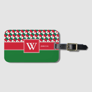 MEXICO Monogram Christian Scripture Loggage Bagagebricka
