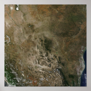 Mexico och det southwestern Unitedet States Poster