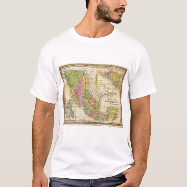 Mexico och Guatemala 2 T Shirt (Framsida)