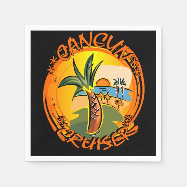 MEXICO PAPPERSSERVETT (Framsidan)