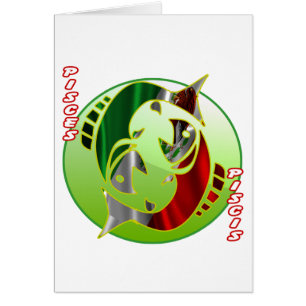 MEXICO PISCES HOROSKOPPRODUKTER HÄLSNINGSKORT