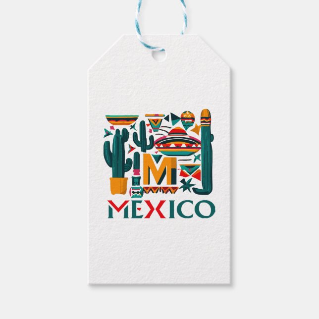 MEXICO PRESENTETIKETT (Framsidan)