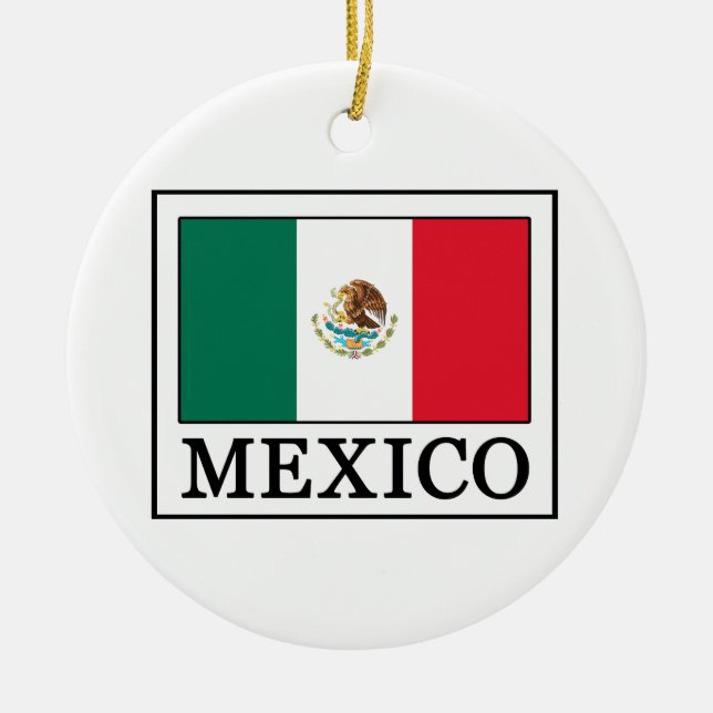 Mexico prydnad julgransprydnad keramik (Framsidan)