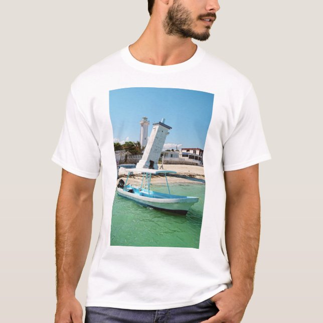 Mexico Puerto Morelos Tee Shirt (Framsida)