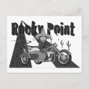 Mexico Rocky Point Grunge Vykort